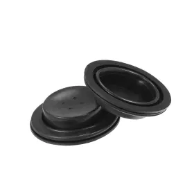Fopro240808002344 A Absopro 2 Pcs Car Headlight Housing Dust Seal Cap 65mm 2.56 Inch Black