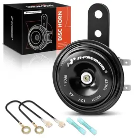 0aphorn04  A-premium Disc Horn High Universal Electric - 12v 110 Db Compatible With
