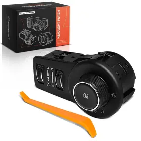 Aphs128 A-premium Headlight Switch Headlamp Dimmer With Front Fog Light Compatibl