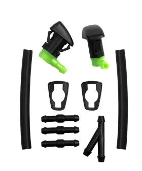 Abbzu 753980479822 Adjustable Windshield Washer Nozzle Kit - Fit For Jeep Grand Cherokee 2011-20
