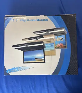 Axfd17hdwf Accele 17 Inch Widescreen Flip-down Monitor With Wifi