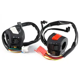 Acoutov26o8tgs51 Acouto Motorcycle Handlebar Control Switch 7/8 Inch Left And Right Side H