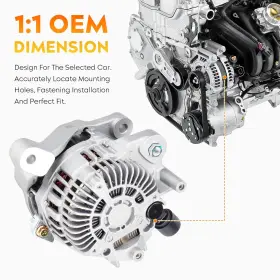 31100-5a2-a Aeagle 728205026969 New Alternator For Honda Accord 2.4l 2.4 2013 2014 2015 2016 2017 #3