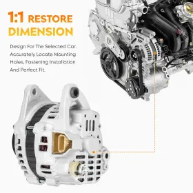 A2tg0691 Aeagle 728205053071 Alternator For Mitsubishi Lancer 2.0l 2005 2006 2007 Amt0170 400- #3
