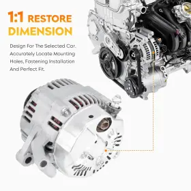 Aeagle 786290511159 Alternator Compatible With Jeep Liberty V6 3.7l 2002-2006 Grand Cherokee V8 #3