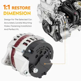 Aeagle 786290511258 Alternator For Chevy Aveo 2004-2008 1.6l 1.6 L4 Pontiac Wave 2005-2008 Suzu #3