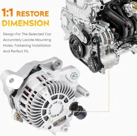 31100-5a2-a02  Aeagle Aealt055-sl New Alternator For Honda Accord 2.4l 2.4 2013 2014 2015 2016 2017 #3