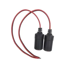 Ot-jkm-02 Aeisvik Female Cigarette Lighter Socket Plug - 12v 24v Car Replacement Cigar Cable Co