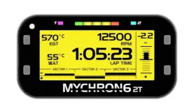 Xm62tegtrm1011 Aim Sports Brand New Mychron6 2t Dash Data Logger Kart Lap Timer