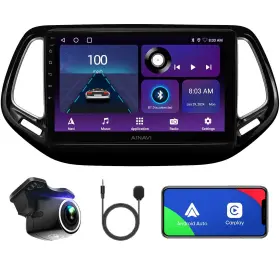 Ainavi 760762577003 Car Stereo Upgrade Radio For Jeep Compass 2017-2020 Touch Screen Replacement