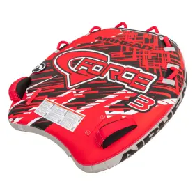 Ahgf-3z Airhead G-force 3 Towable 1-3 Rider Tube For Boating And Three Person Red