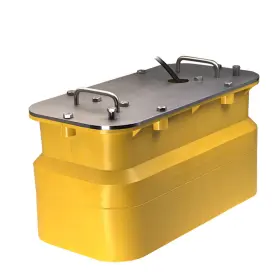 R599c-lh Airmar 599 Low/high Frequency - In-hull Chirp Transducer Without Connector R599c-