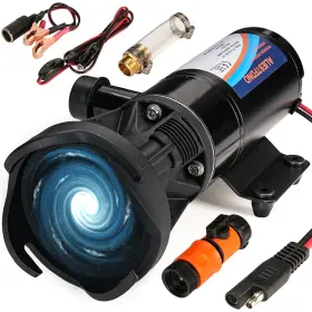 N-ali-g-0101 Aliestfdno 15gpm 12v Rv Macerator Pump Portable Sewage For Marine And Camping
