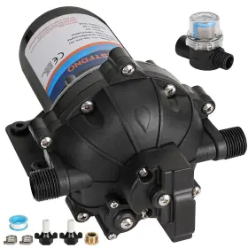 N-ali-g-0102 Aliestfdno Rv Fresh Water Pump 5.5gpm 70psi 12v Dc Five Chamber Self-prim Inch