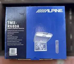 Tmx-r680a Alpine Tmx-r680a/b Vintage Old School Mobile Overhead Monitor Nib