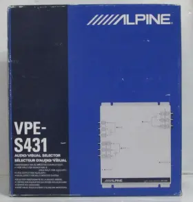 Vpe-s431 Alpine Audio Video Switcher - Expansion Module