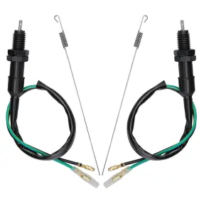 Lc616 Amavoler 2 Pcs Wire Rear Brake Light Switch Stop