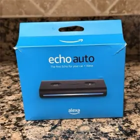 Gowoswo89444cch Amazon Echo Auto Alexa Voice Assistant Device For Cars Hands-free Integration