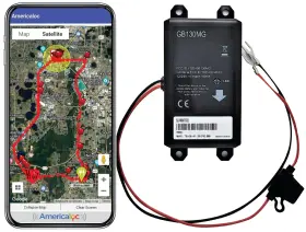 Gb130mg Americaloc Ready Gps Tracker For Vehicles - Pay As You Go. Free First