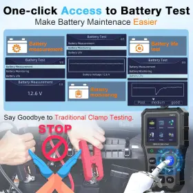 Obd2 Amtifo 726084258181 Scanner With Battery Tester - Diagnostic Tool For Cars Check Engine #3