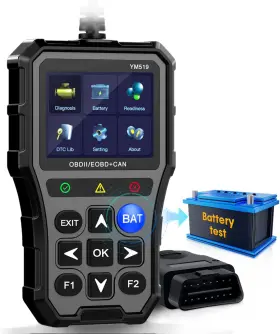 Obd2 Amtifo 726084258181 Scanner With Battery Tester - Diagnostic Tool For Cars Check Engine