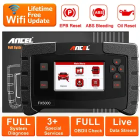 Obd2 Ancel 611677789015 Automotive All System Diagnostic Scanner Car Code Reader Scan Tool Abs Srs