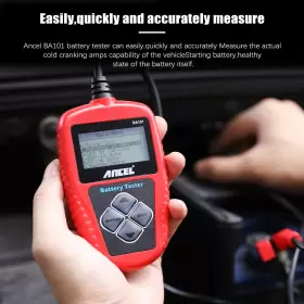 Ba101 Ancel Ab101 Bt100 Battery Load Tester Digital Analyzer Bad Cell Test 12v 100-2000 Cca #2