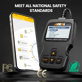 Ad310bt Ancel Ad310 Bt Obd2 Scanner Bluetooth For Ios Android Code Reader I/m Readnes #2