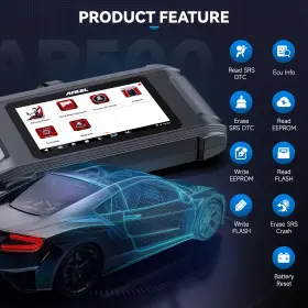 Ancel-ar500 Ancel Ar500 Obd2 Scanner Car Srs Reset Tool Bench Obd Battery Repair Diagnostic #2