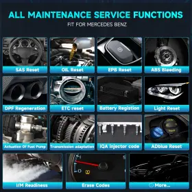 Ancel-bz700 Ancel Bz700 Obd2 Diagnostic Scanner All System Battery Registration Abs Epb Oil #2
