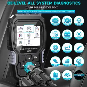 Ancel-bz700 Ancel Bz700 Obd2 Diagnostic Scanner All System Battery Registration Abs Epb Oil #3