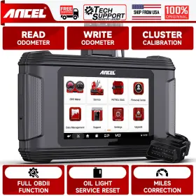 Ancel-dm500 Ancel Dm500 Car Odometer Correction Mileage Adjustment Obd2 Scanner Oil Reset