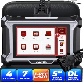 Ancel-ds100 Ancel Ds100 Obd2 Scanner Check Abs Srs Transmission Engine Code Reader 7 Resets