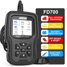 Ancel-fd700 Ancel Fd700 For Ford Full System Obd2 Diagnostic Scanner Abs Srs Epb Tpms Cbs