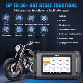 Ancel-mt500 Ancel Mt500 All System Motorcycle Diagnostic Scan Tool Obd2 Scanner Abs Tpms Oil #3