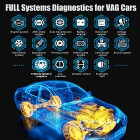 Ancel-vd700 Ancel Vd700 Obd2 Scanner Full System Diagnostic Tool Code Reader For Vag Vw Audi #2