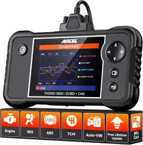 Fx2000-us Ancel #1 Escaner Scaner Para Auto Automotriz De Carros Computadora Carro Diagnostico