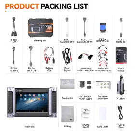 Hd8000 Ancel Hd3100 Obd2 Scanner Diesel Hd Heavy Duty Truck Diagnostic Tool Code Reader #2