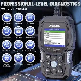 Nt710 Ancel Td700 Full System Obd2 Diagnostic Scanner Code Abs For Toyota Dpf Tpms #3