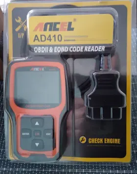 X001fq2a39 Ancel Ad410 Scanner Car Diagnostic Tool Code Reader Obdii Engine Light Checker