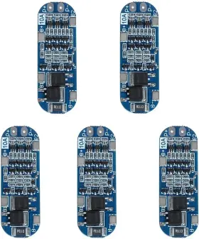 Md35 Anmbest 5pcs 3s 11.1v/12v/12.6v 10a 18650 Charger Pcb Bms Black Multicolor