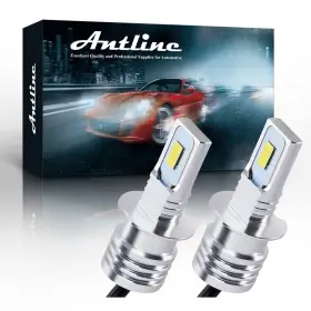 Tri-h3 Antline Super Bright H3 H3ll Led Bulb 6000k White Version 3570 Csp-chips