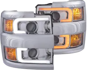 111366 Anzousa Headlight Set Chevy Silverado 2500hd 3500hd 2015-2019