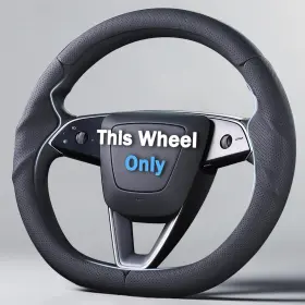 Nts-nak-c3bk Aotoyou Steering Wheel Cover For Tesla Model 3 2024-present Highland/tesla Y Ju