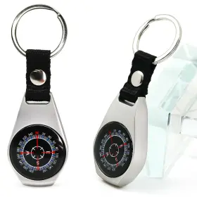 Usk-03june23-b08n196vtg Ap Artsper Peg Keychain Pocket Backpack Compass Equipment 2 Pack Key Ring Survival Silver