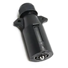 C9428924322 Apexedc 7 Pin Trailer Side Replacement Plug Adapter Waterproof Way Round Rv-style T