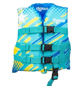 Aqua 195194012332 Us Coast Guard-approved Life Youth-size Seafoam Blue Childs