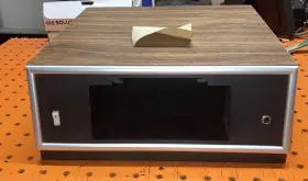 Hcs-5103 Ar Automatic Radio Vtg. Rare Conversion To Ac Home Adapter Case 117v 50/60hz 40watt