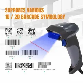 As-9400 Argox Information Co. Ltd. Wired 1d 2d Handheld Barcode Scanner Reader Shockproof Automatic #3