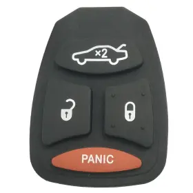 Alcl07 Arruweer Replacement Button Pad For Chrysler Dodge Jeep Keyless Entry Remote Control I